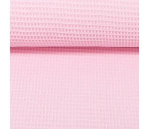 Waffelpiqué Nelson - hellrosa